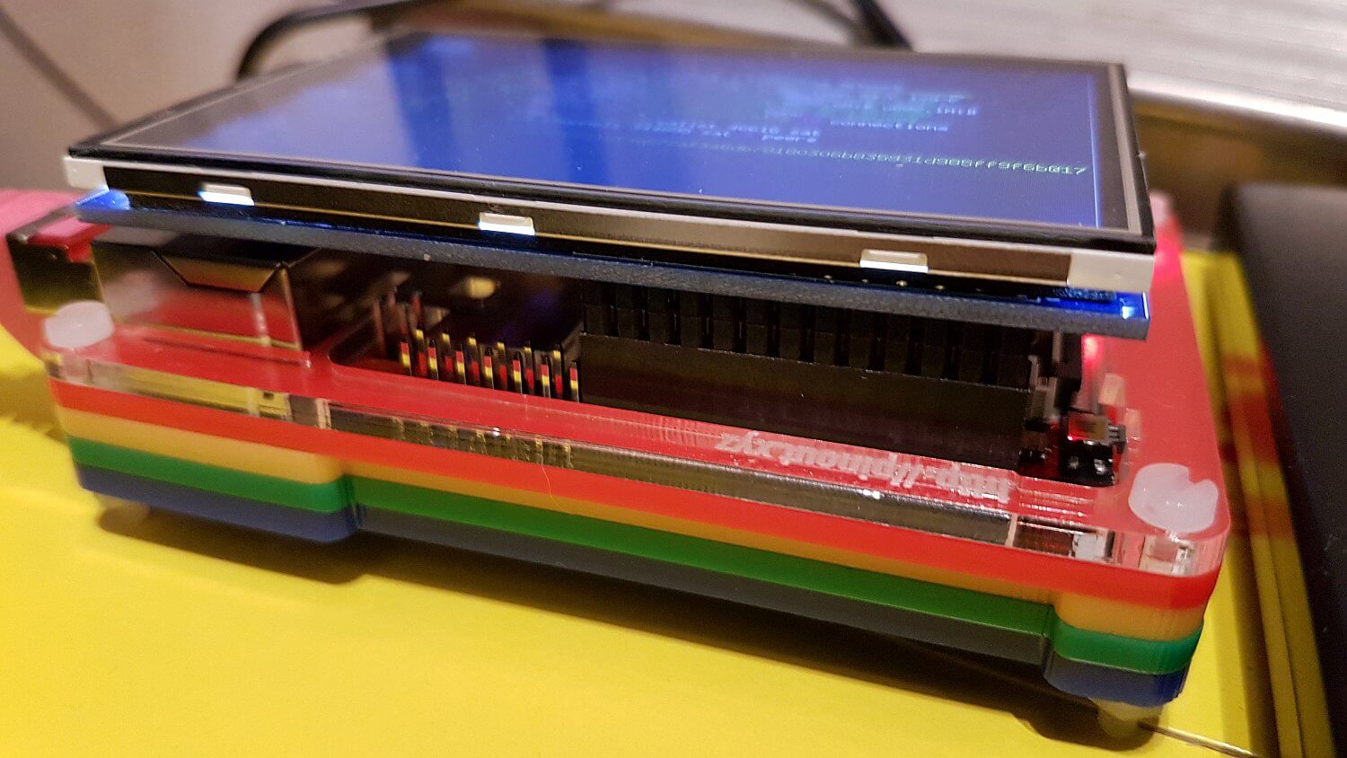 raspi zusammengebaut raspi zusammengebaut