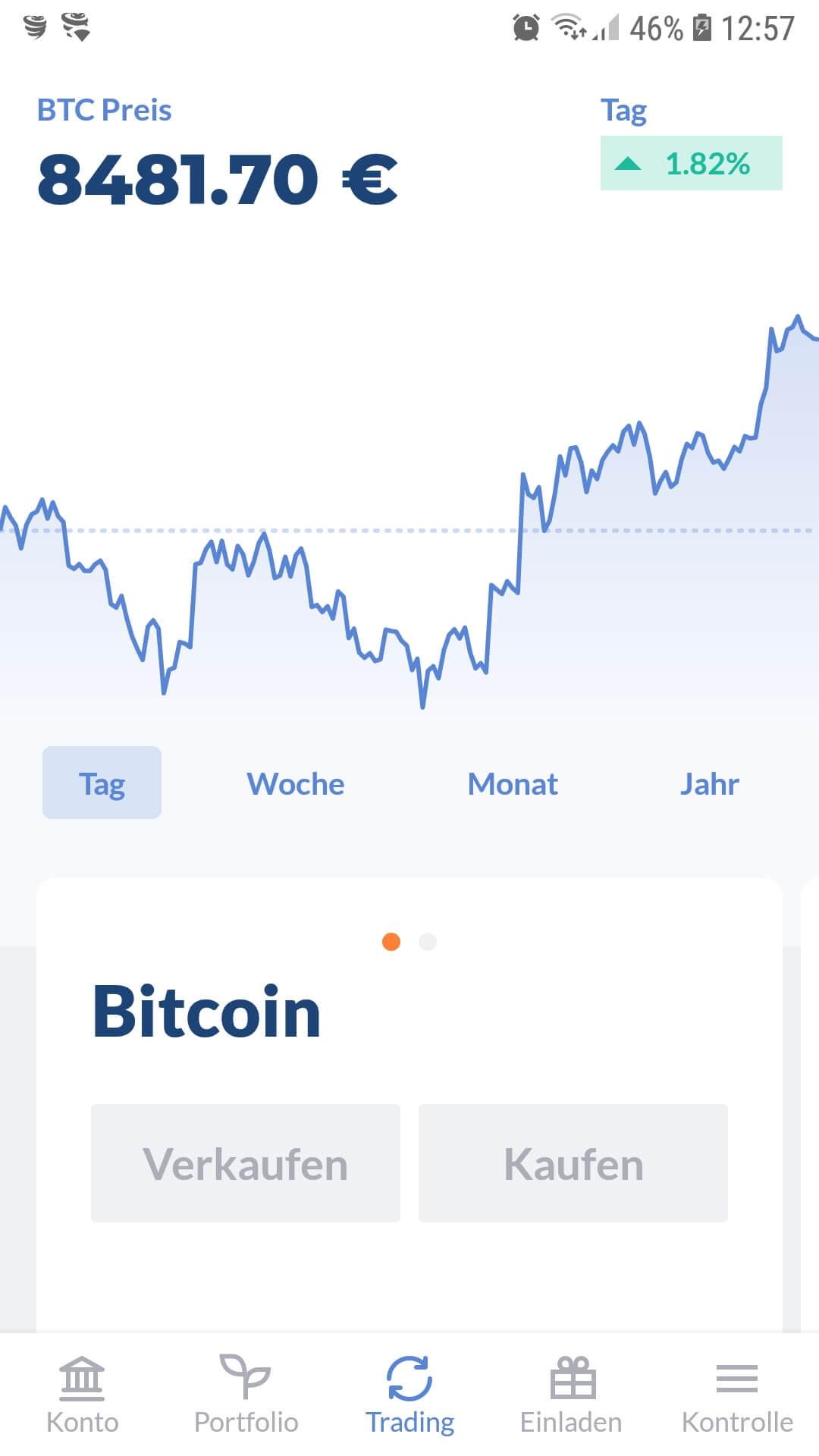 Bitwala Krypto Kreditkarte